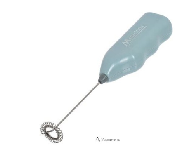 Капучинатор-вспениватель для молока, коктейлей, соусов, работает от бат 2*АА (в комплект не вхо